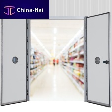 Swing industrial door aluminumanodized aluminumstainless steel