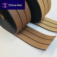 Non-slip boat decking PROteakPVC