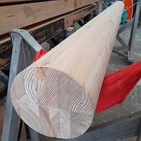 Wooden column unfinisheddecorative