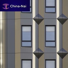Panel cladding ALUCOBOND® METALLIC COLOURSaluminumcompositeinterlocking