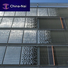 Exterior wall-covering STEREO-KINETICstainless steelsmoothhome