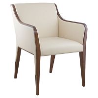Contemporary chair DOHA 2indoorfabricwooden base