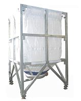 Flexible silo HH, MM, SS, UU, VV serieswith extractorfor powdersgranulates