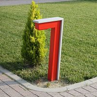 Garden bollard light Nervourbancontemporaryaluminum