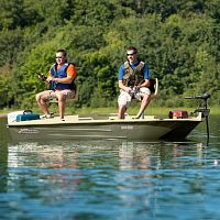 Outboard small boat PRO 120electricsport-fishingaluminum