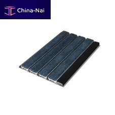 Commercial entrance mat PEDILUXE®aluminiumbrassdust control