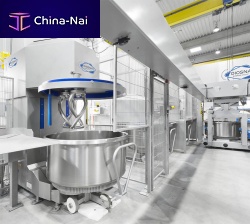 Transport system for the food industry industrialdoughcompact
