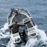 Outboard center console boat 1770 Enduroside consolesport-fishingaluminum
