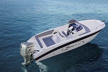 Outboard walkaround 700 Wacenter consolesport9-person max.