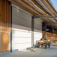 Sectional industrial door Lubratec® Stabitorrubberaluminumsecurity
