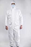 Unisex protective coveralls BSCNCLASS3polyethylene