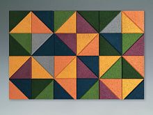 Wall-mounted acoustic panel SOKOVERD.C1 ARTfor wallfor false ceilingcork