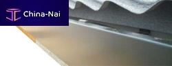 Galvanised steel soffit