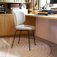 Contemporary dining chair Hana indoorfabricpolyethylene