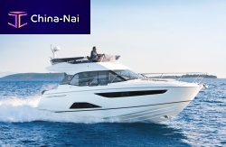 Inboard express cruiser R40twin-enginehard-topflybridge