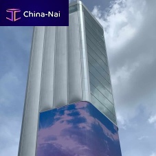 Panel cladding TEN SQUARE CAR VENDING MACHINE SINGAPORETexlon® ETFEvertical3D