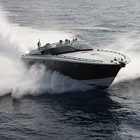 Inboard express cruiser 45' RESTYLEDtwin-engineopendual-console