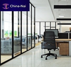 Removable partition SMARTIA P100 Slimglazedaluminumcommercial