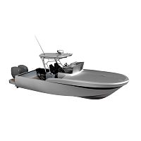 Outboard cabin cruiser 8e80 Cuddytwin-engineopencenter console