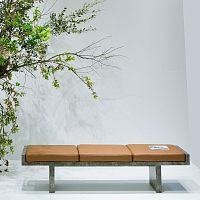 Contemporary bench EVERmarblewithout backrestwithout armrests